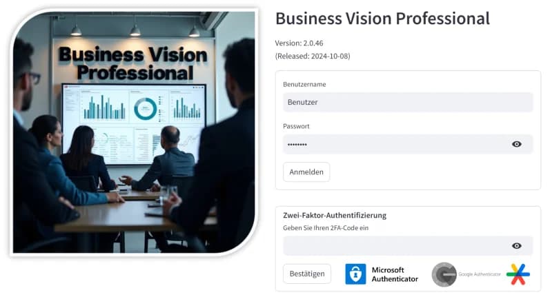 2FA Authentifizierung